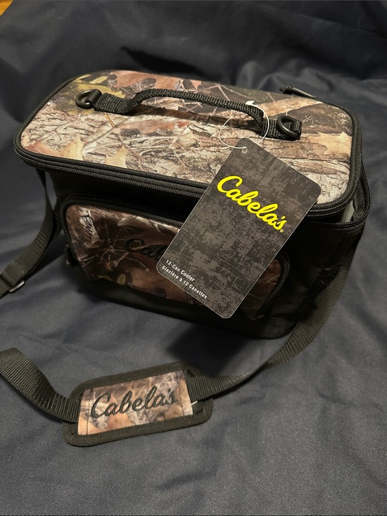Cabela's Other - Cabela's Men's Camo Toiletry Cooler Bag - Brown, Green